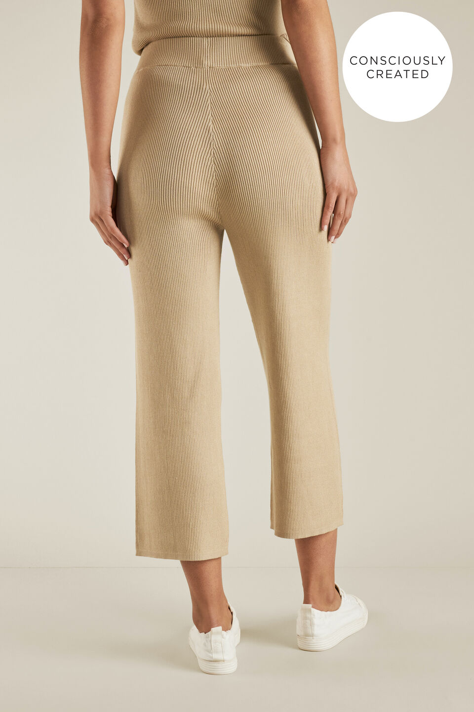 Sustainable Rib Knit Pant  