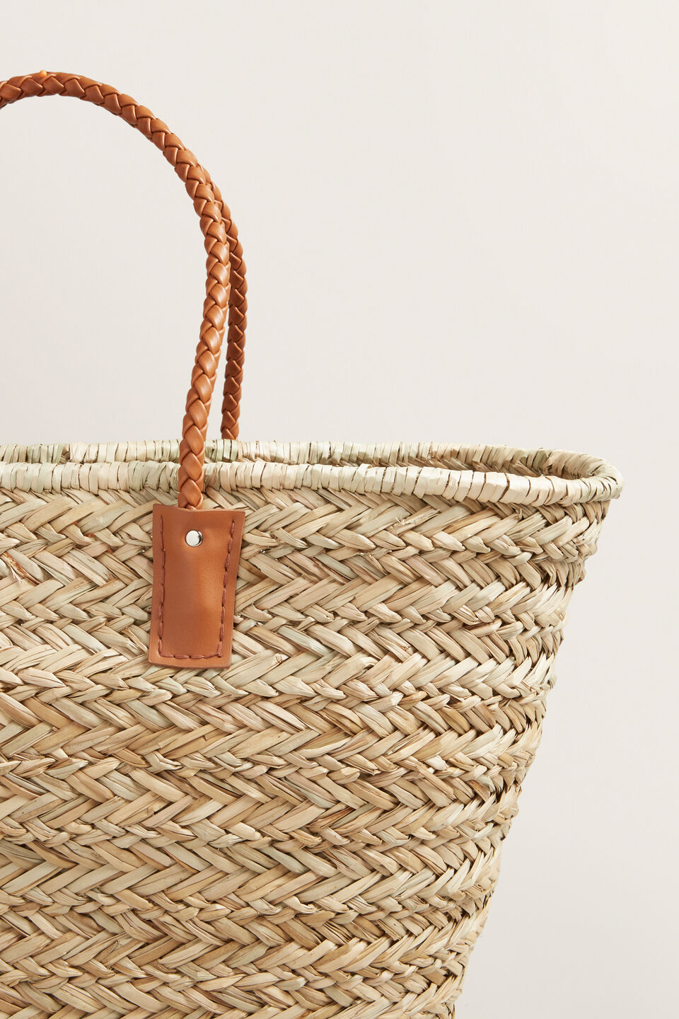 Oversized Weave Tote  2