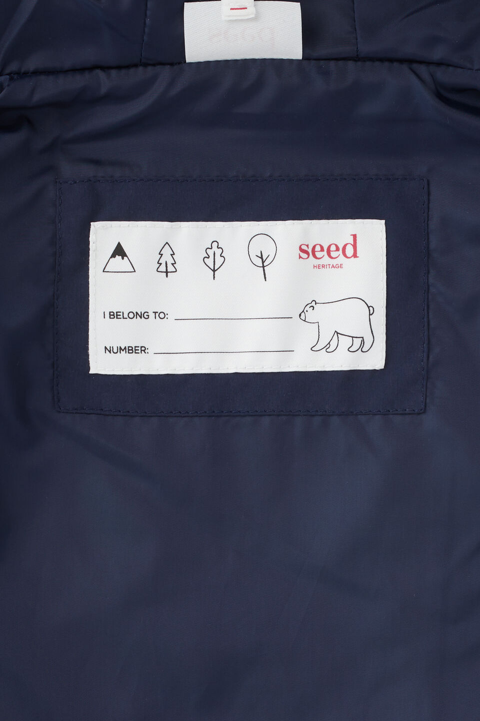 Core Logo Puffer Vest  Midnight Blue