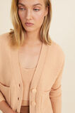 Merino Wool Cardigan  Light Ginger  hi-res