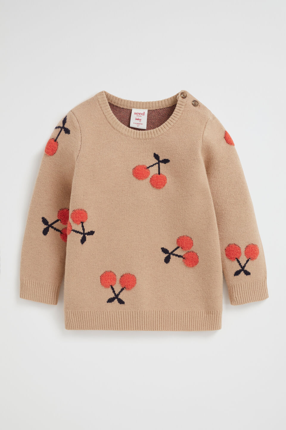 Cherry Knit  Sand