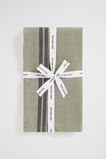 Stripe Tea Towel Set of 2  Olive  hi-res