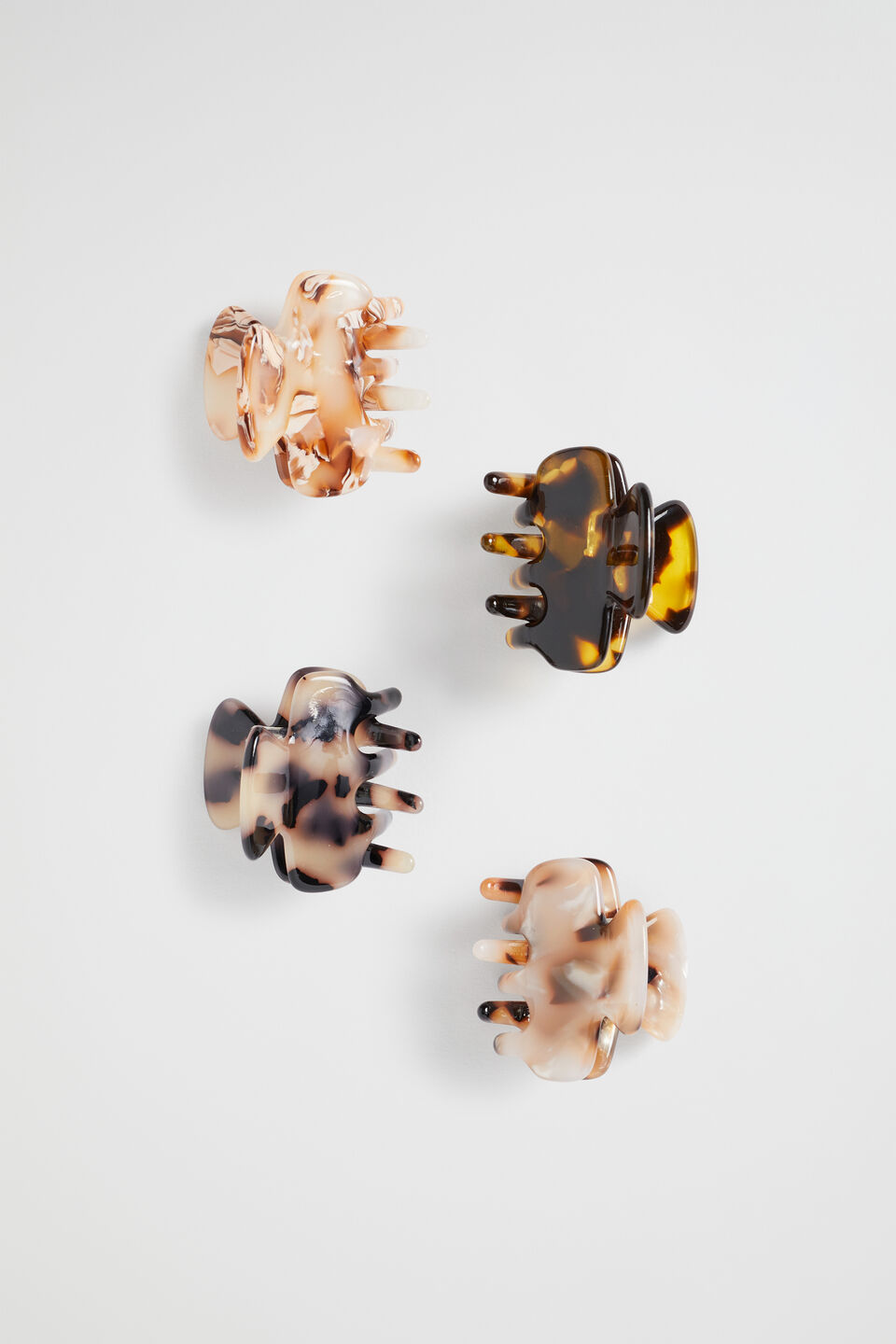 Mini Claw Clips  Neutral