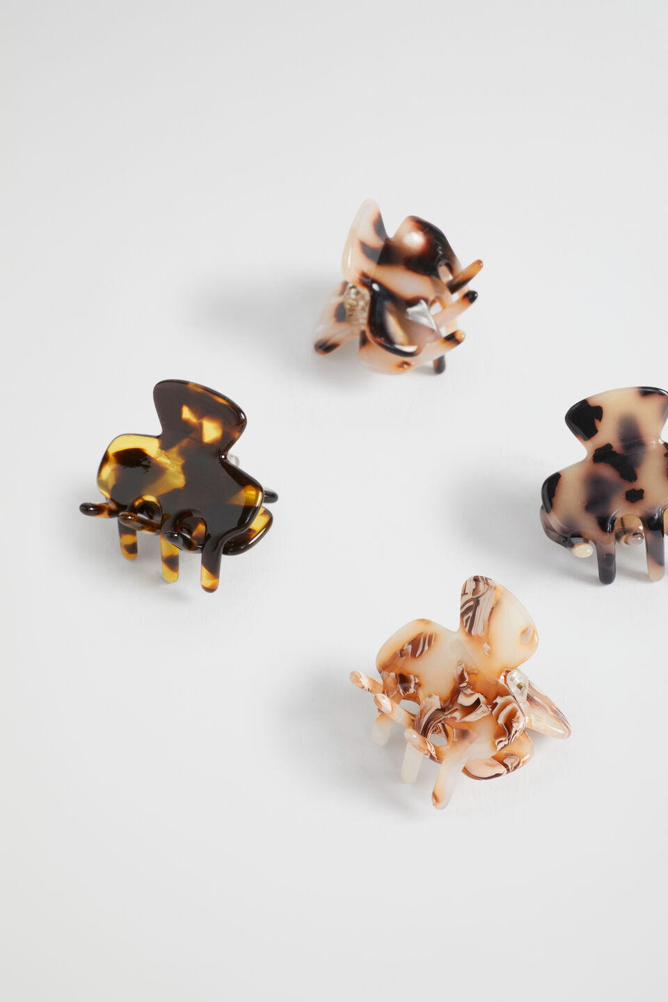 Mini Claw Clips  Neutral