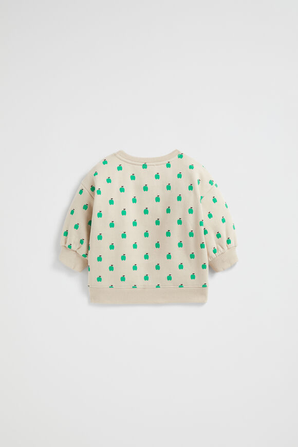 Mini Apple Sweat  Ecru  hi-res