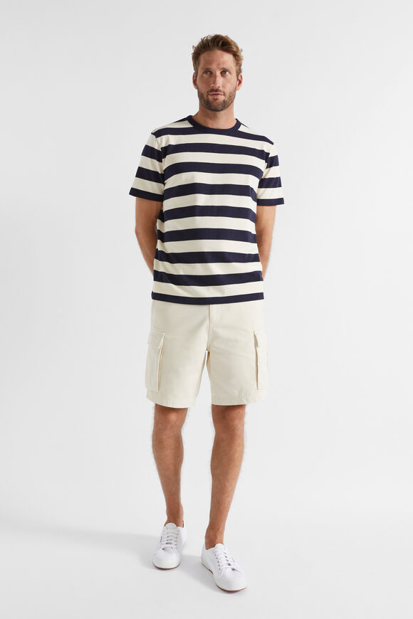 Classic Stripe Tee  Ecru Stripe  hi-res