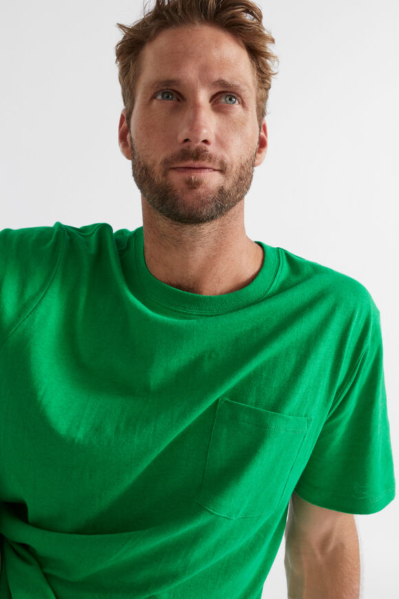 Summer Pocket Tee  Kelly Green  hi-res