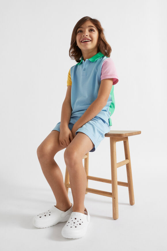 Core Polo Tee  Dove Blue  hi-res
