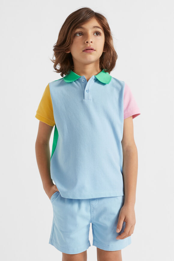 Core Polo Tee  Dove Blue  hi-res
