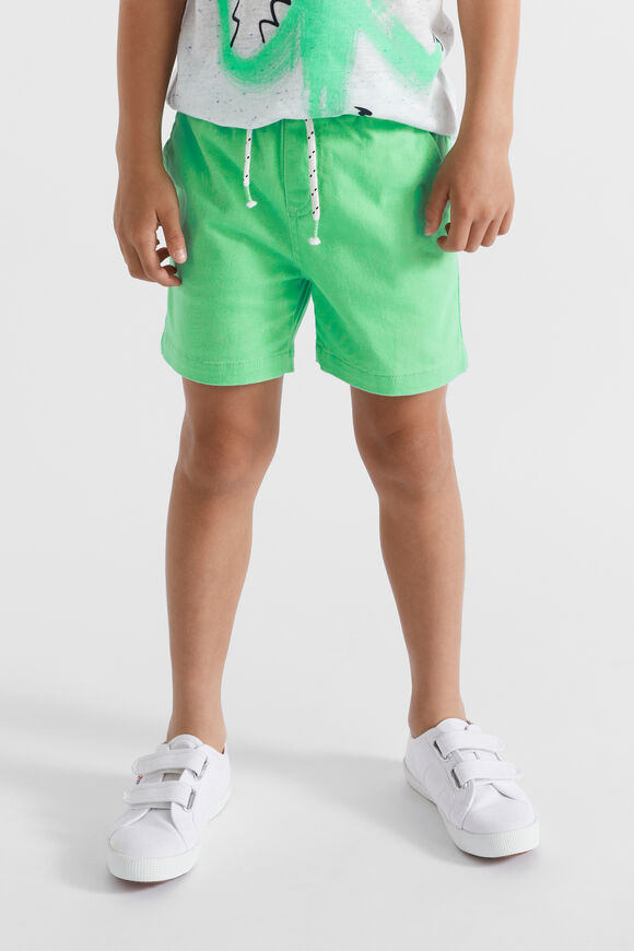 Core Logo Short  Pine Lime  hi-res