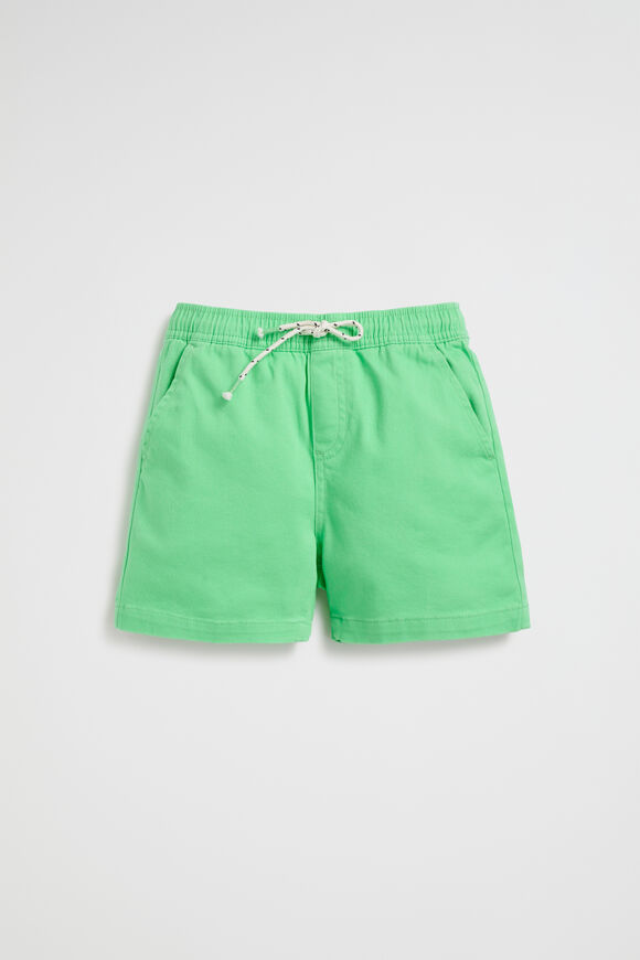 Core Logo Short  Pine Lime  hi-res