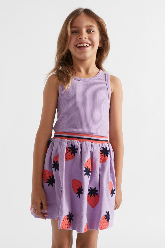 Rib Tank  Lilac  hi-res