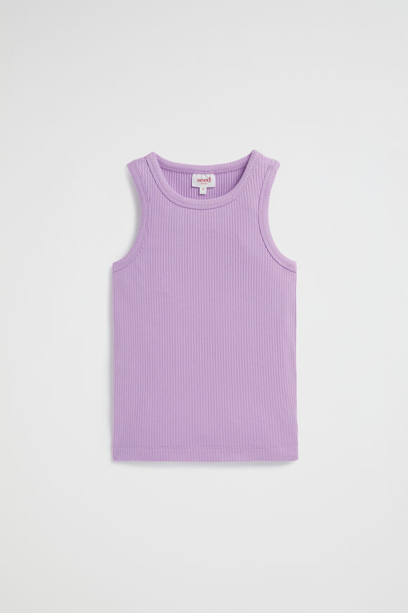 Rib Tank  Lilac  hi-res