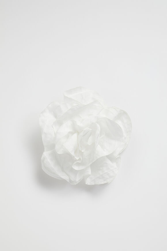 Flower Corsage Elastic  White  hi-res