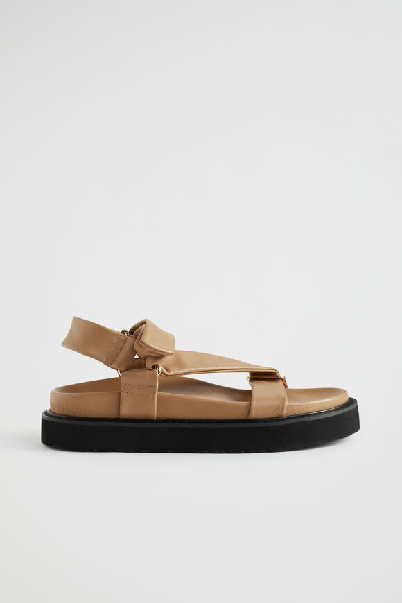 Pia Footbed Sandal  Caramel  hi-res