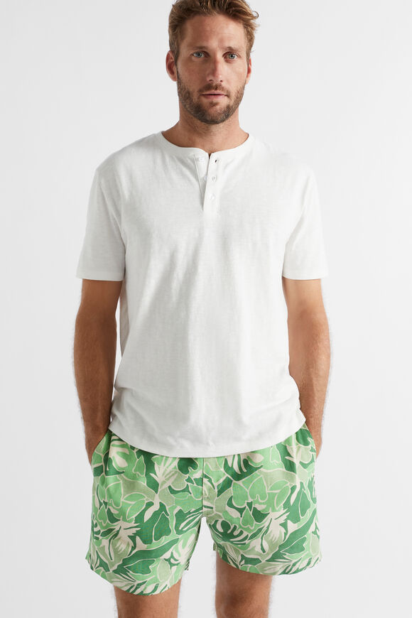Henley Tee  Vintage White  hi-res