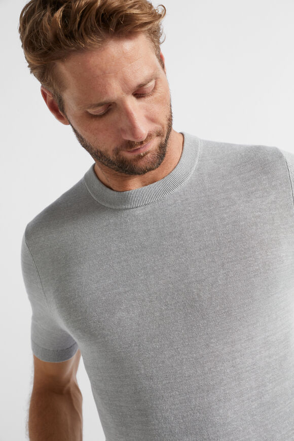 Crewneck Knit  Grey Marle  hi-res