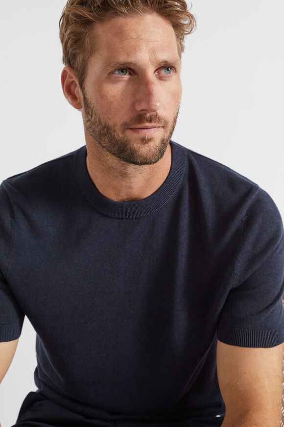 Crewneck Knit  Midnight Blue  hi-res