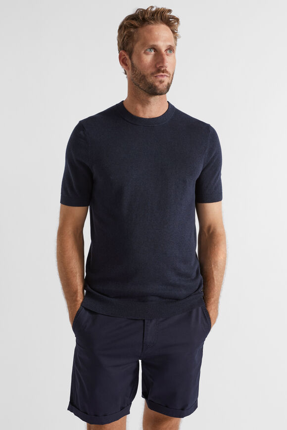 Crewneck Knit  Midnight Blue  hi-res