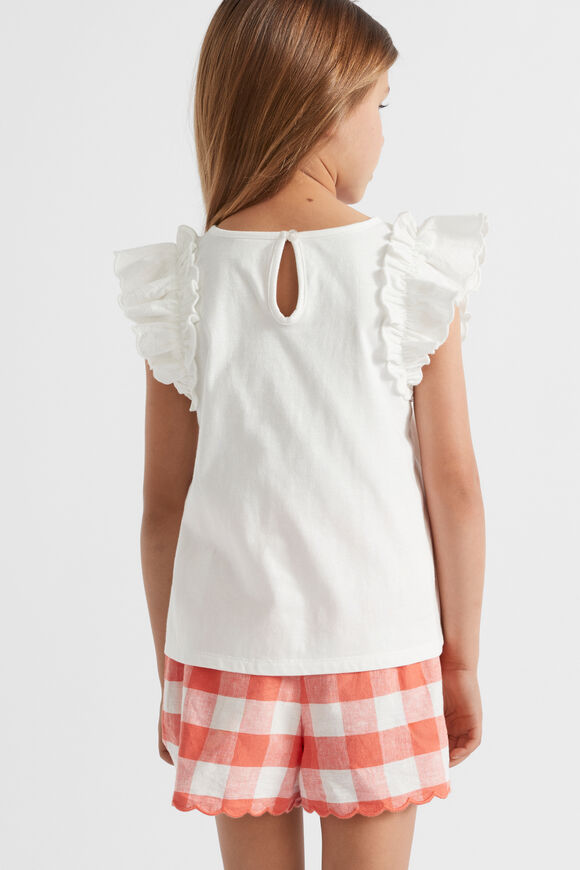 Splice Scollop Tee  Canvas  hi-res