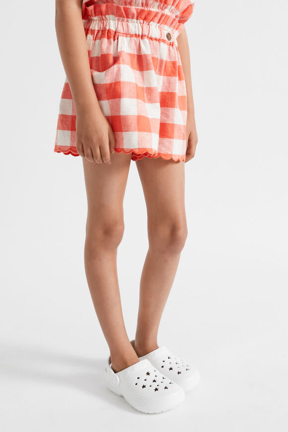 Gingham Short  Watermelon  hi-res