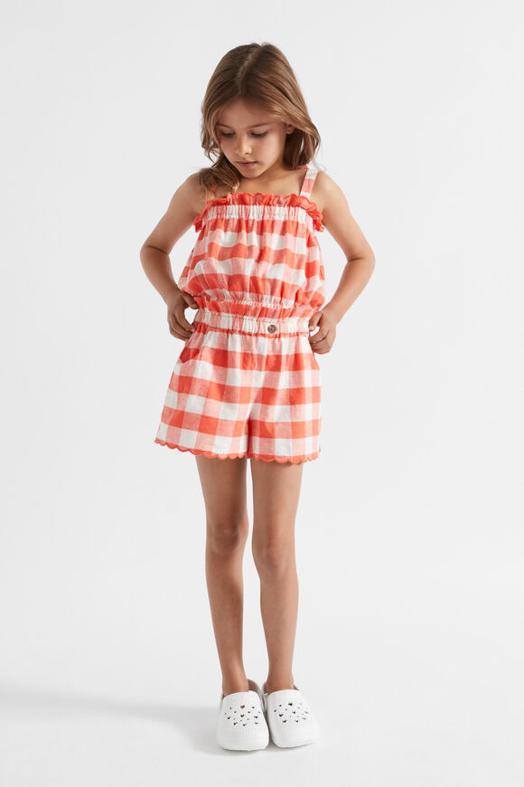 Gingham Short  Watermelon  hi-res