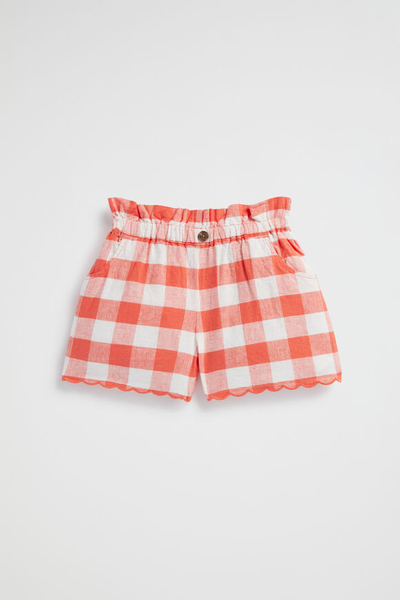 Gingham Short  Watermelon  hi-res