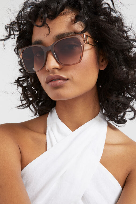 Sienna Metal Detail Sunglasses  Woodland  hi-res