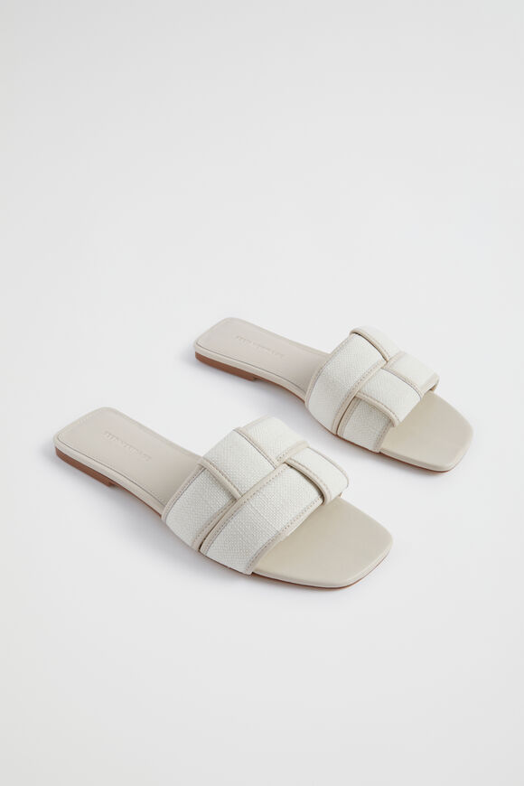 Rachel Textile Slide  Stone  hi-res