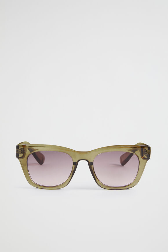 Mae Square Sunglasses  Pistachio  hi-res