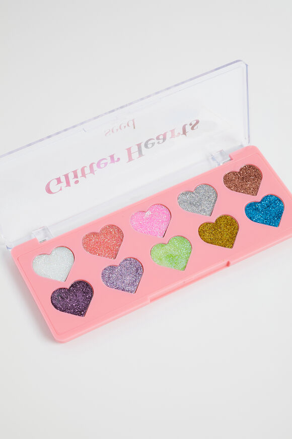 Glitter Hearts  Multi  hi-res