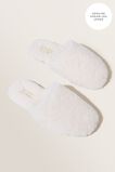 Bel Leather Slipper  Cream  hi-res