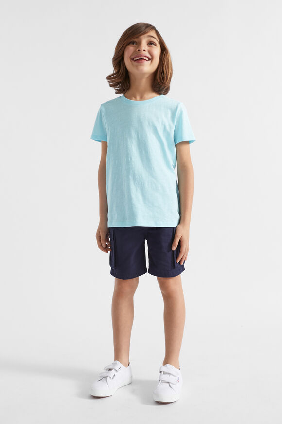 Core Basic Tee  Ocean Blue  hi-res