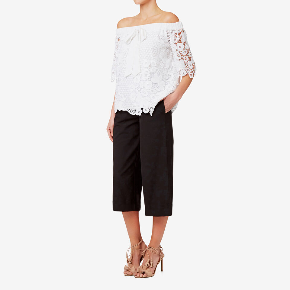 Off Shoulder Lace Top  