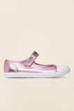 Mary Jane Canvas Shoes  Pink Metallic  hi-res