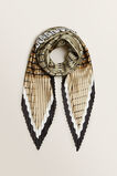 Wide Pleat Neck Scarf    hi-res
