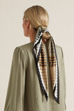 Wide Pleat Neck Scarf    hi-res