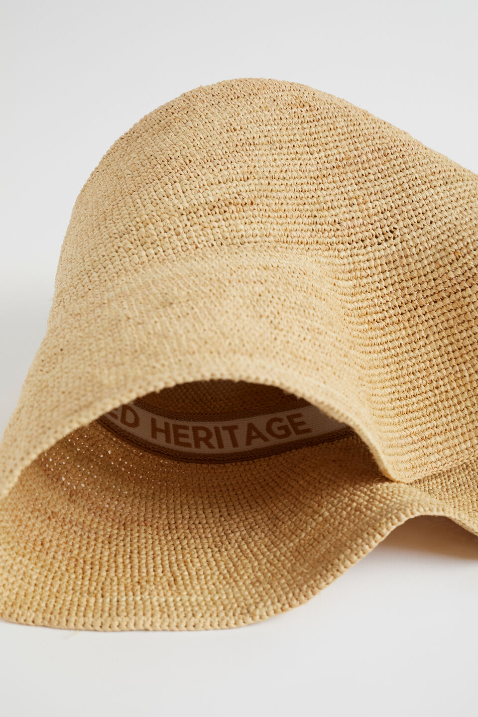 Raffia Straw Bucket Hat Seed Heritage