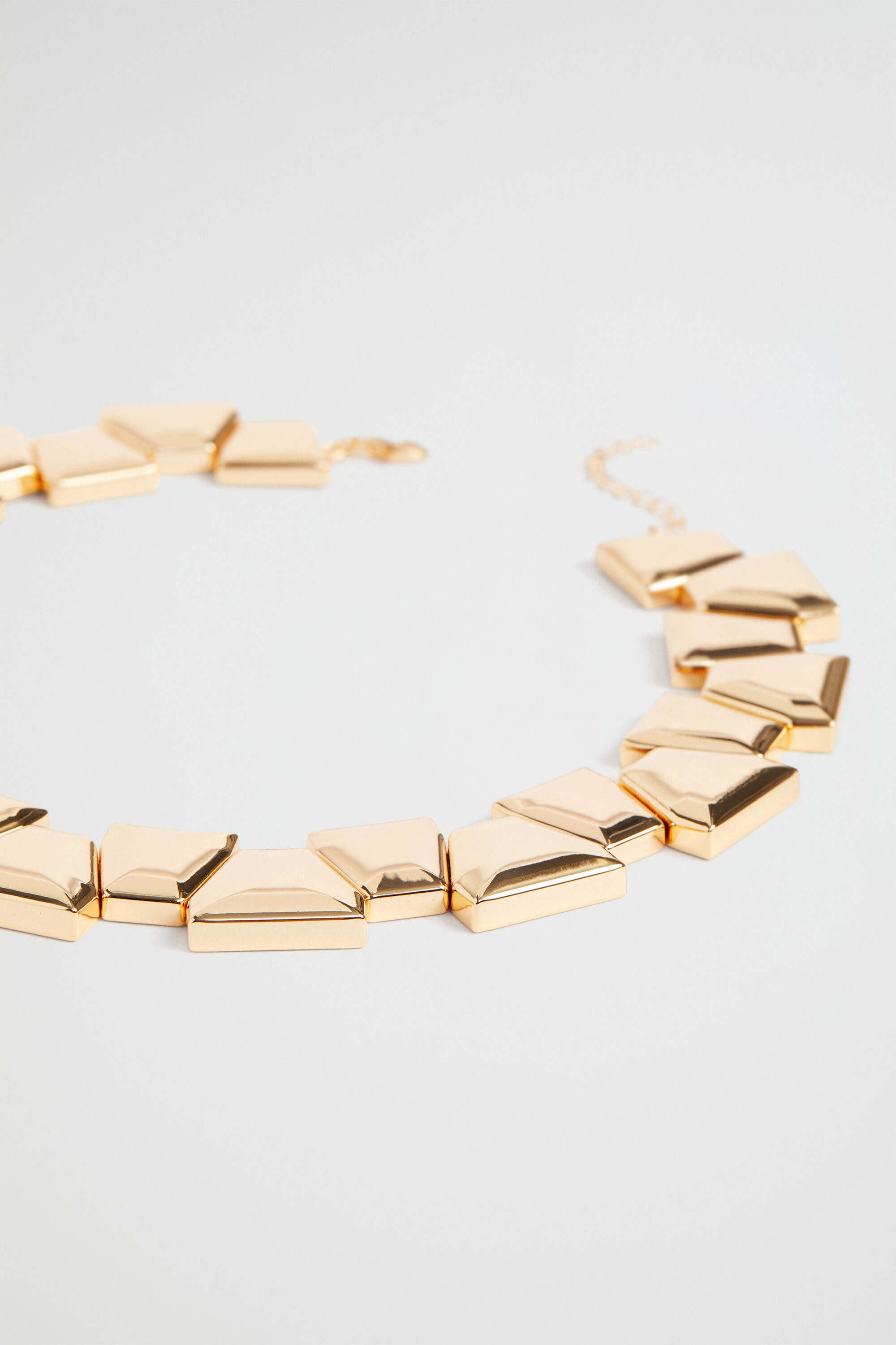 Large shop link necklace