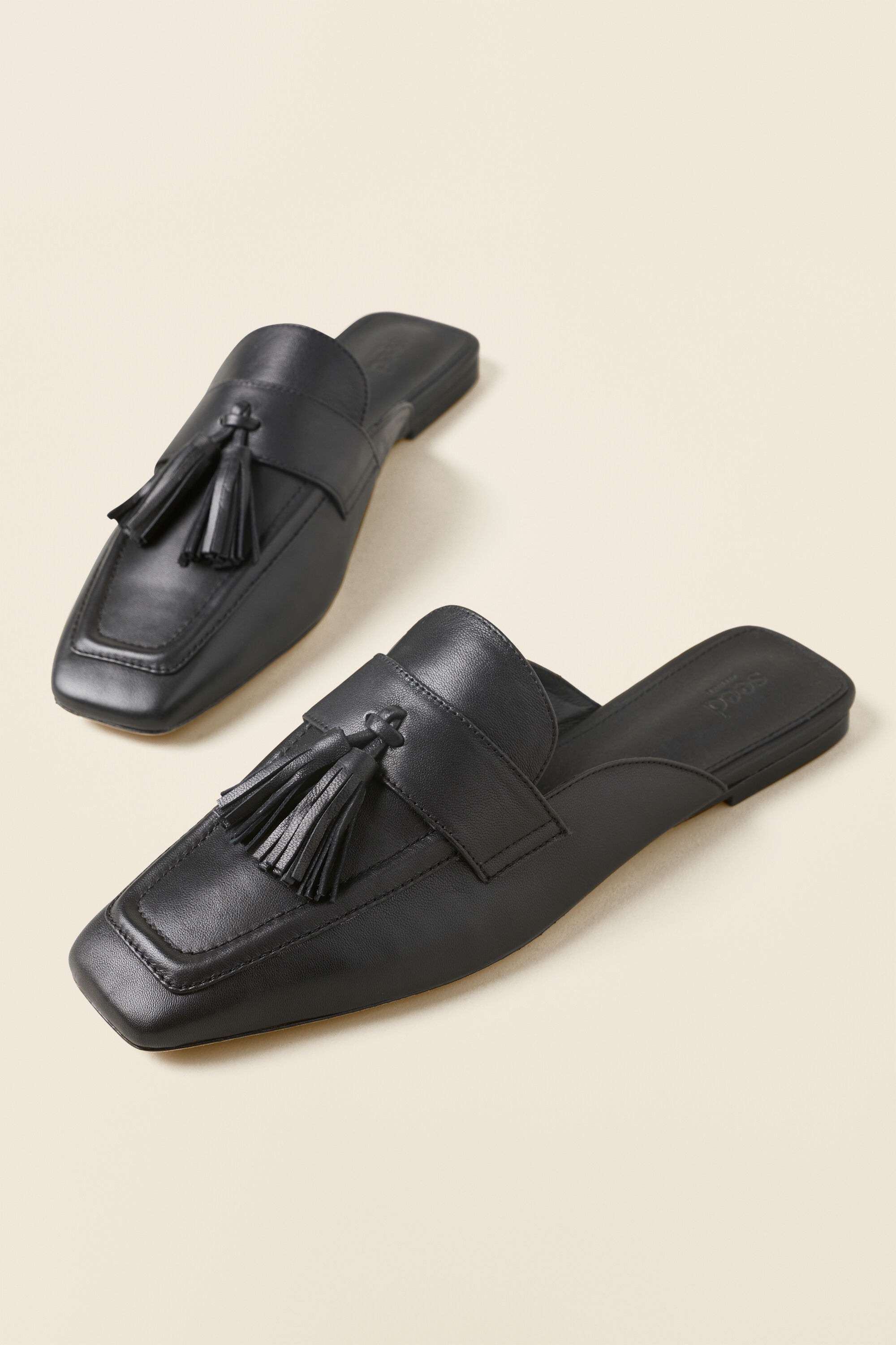 Maisie Tassel Loafer Mule Seed Heritage