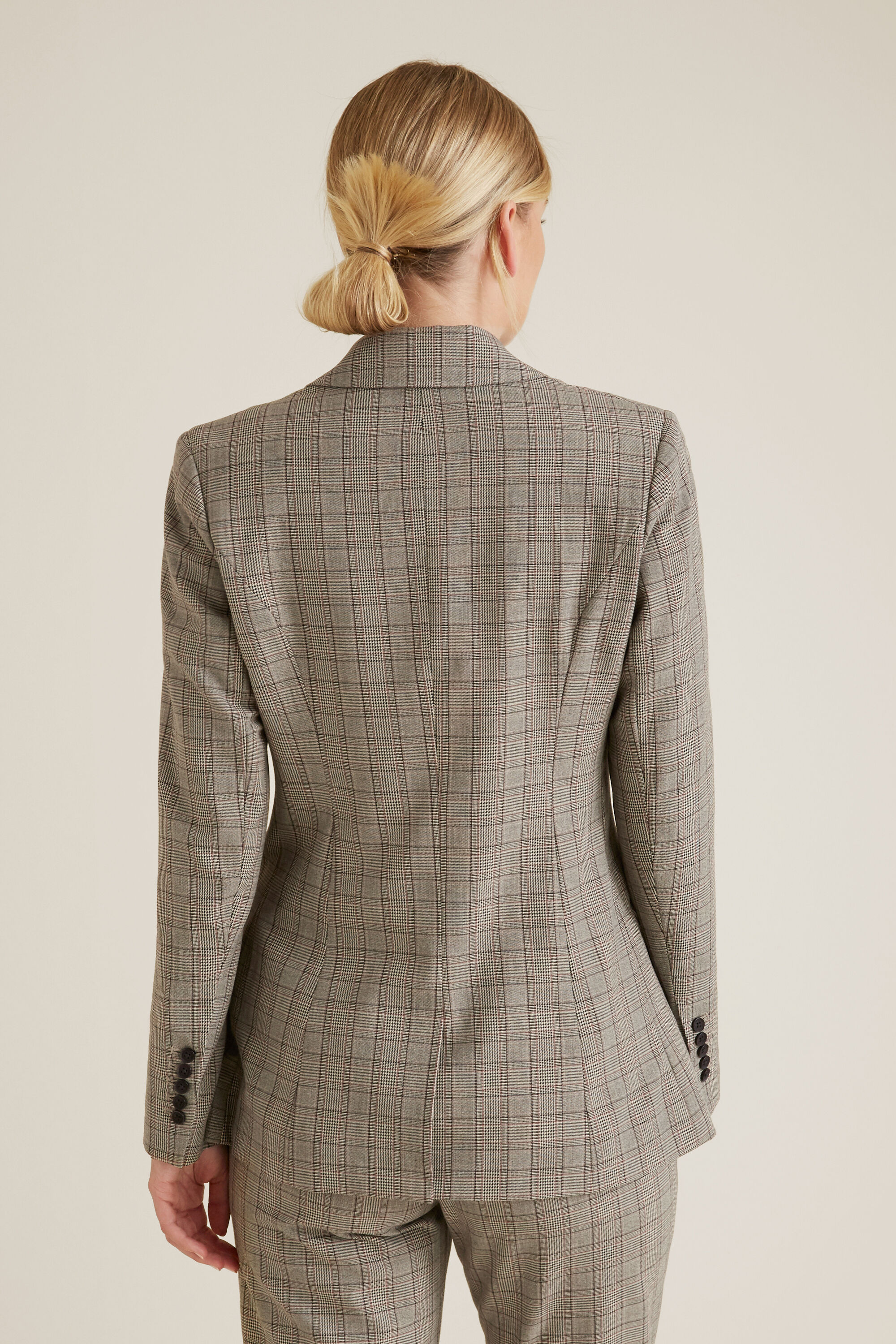 Tailored Check Blazer