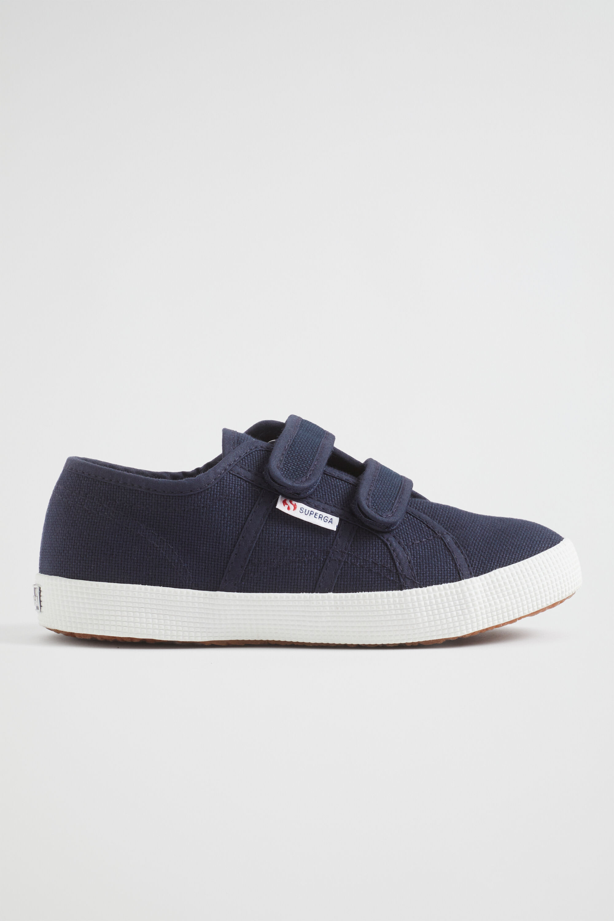 Superga velcro navy online