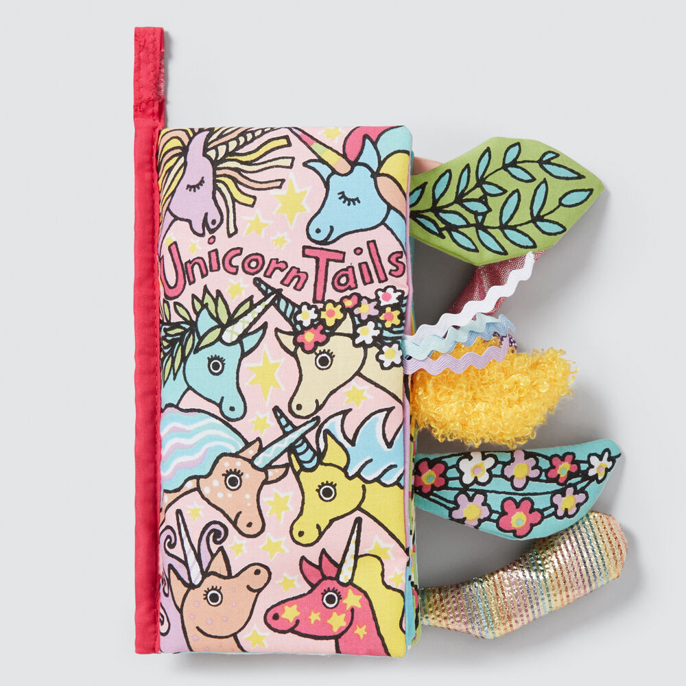 Jellycat unicorn 2025 tails book
