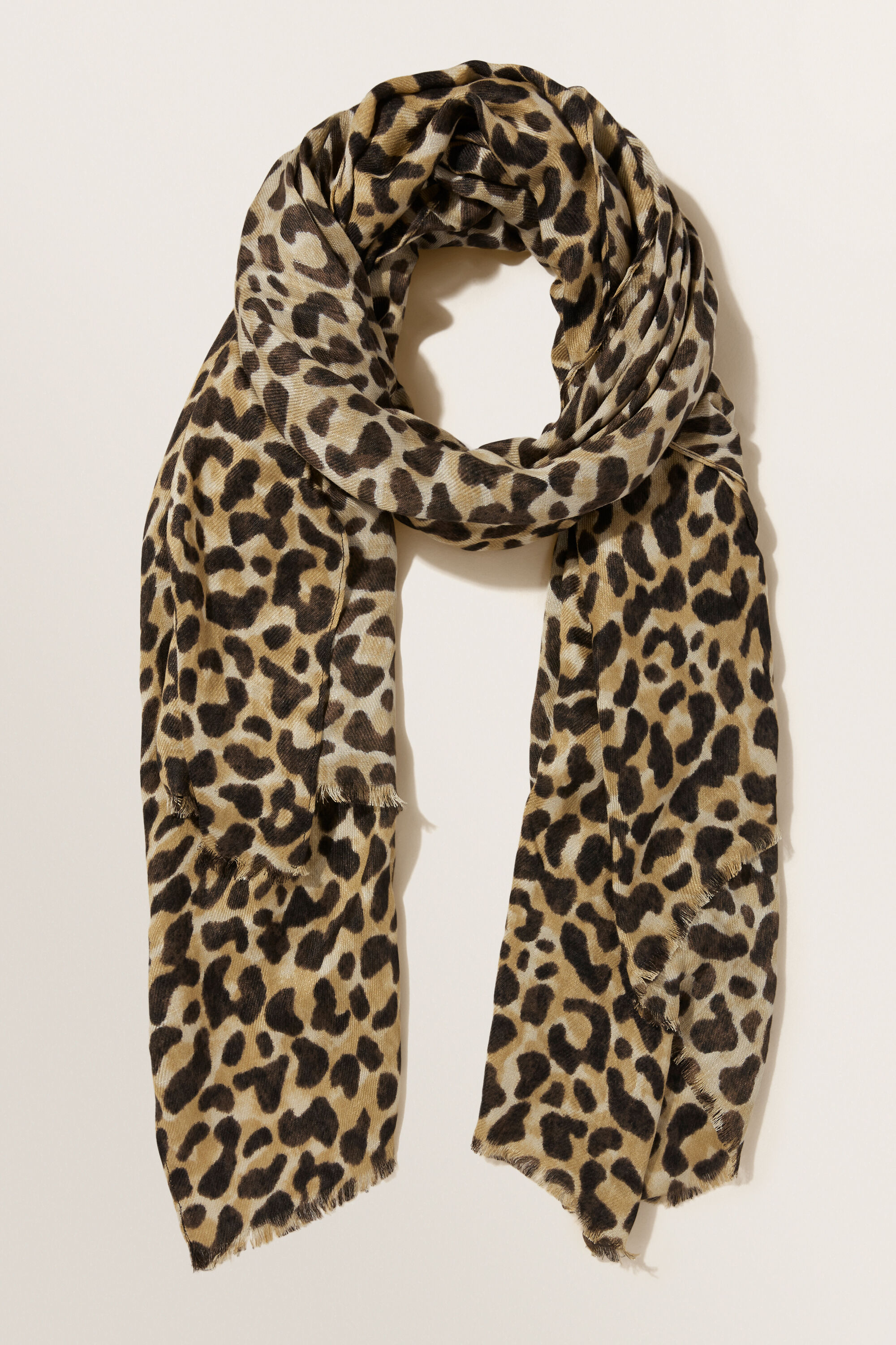 Cheetah print on sale scarf h&m