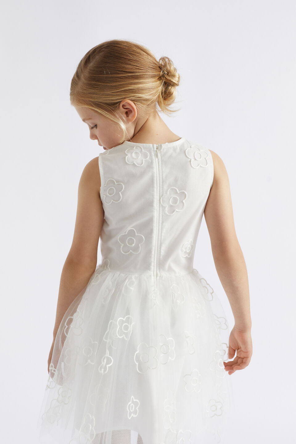 Daisy Embroidered Dress Seed Heritage