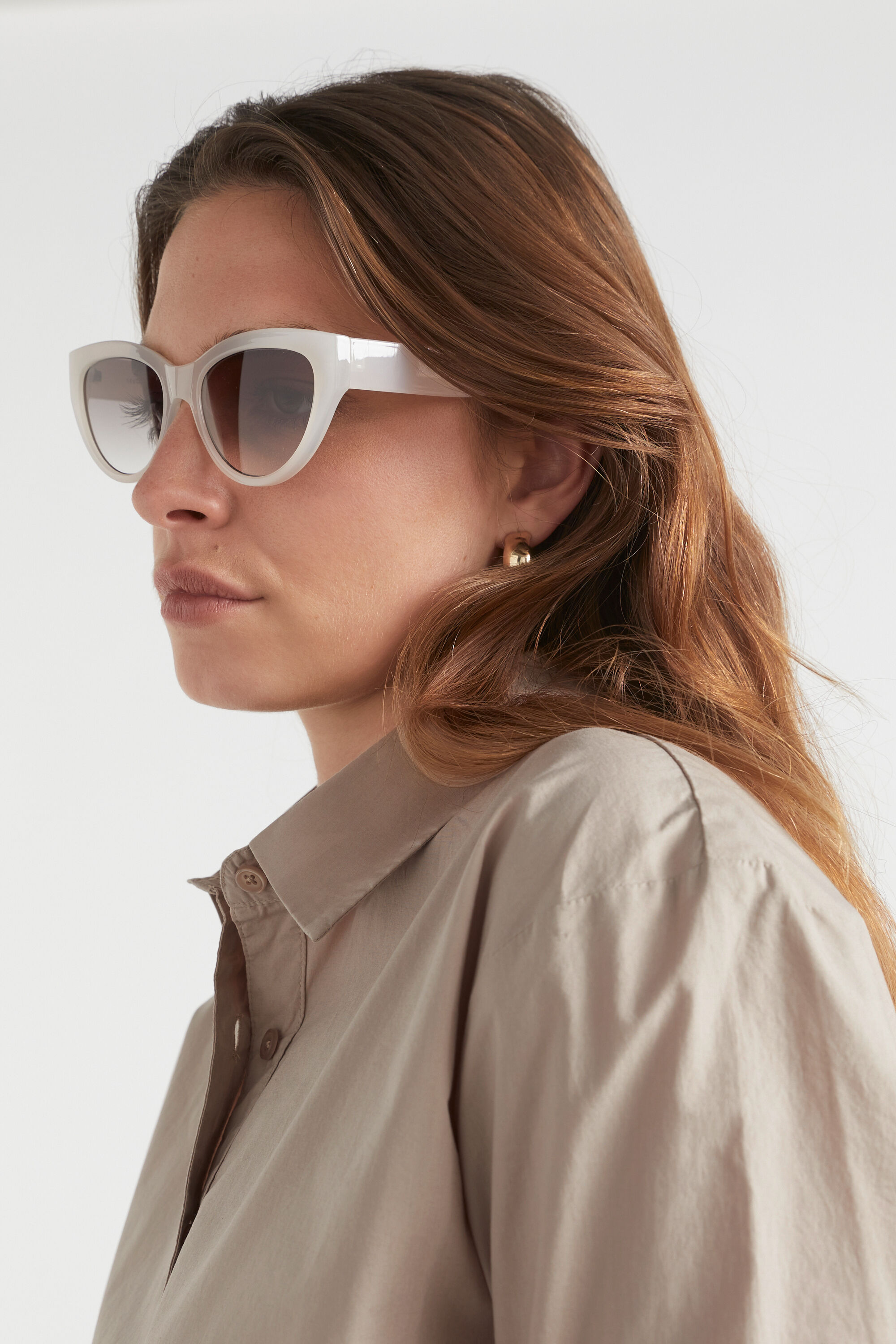 Gigi cat store eye sunglasses