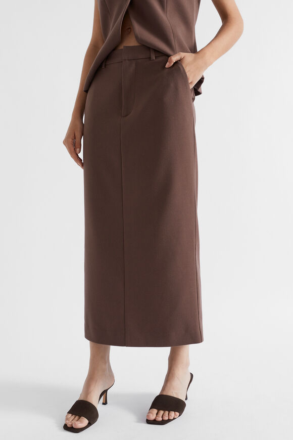 Maxi Suit Skirt  Deep Raisin  hi-res