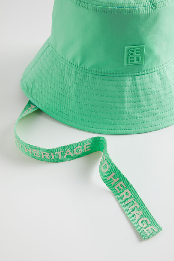 Monochrome Logo Bucket Hat  Key Lime  hi-res