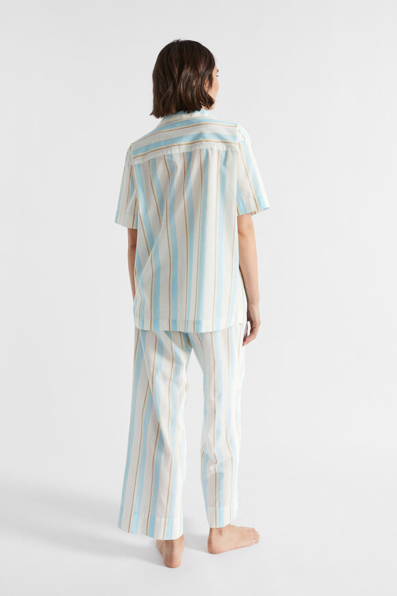 Stripe PJ Shirt and Pant Set  Multi Stripe  hi-res