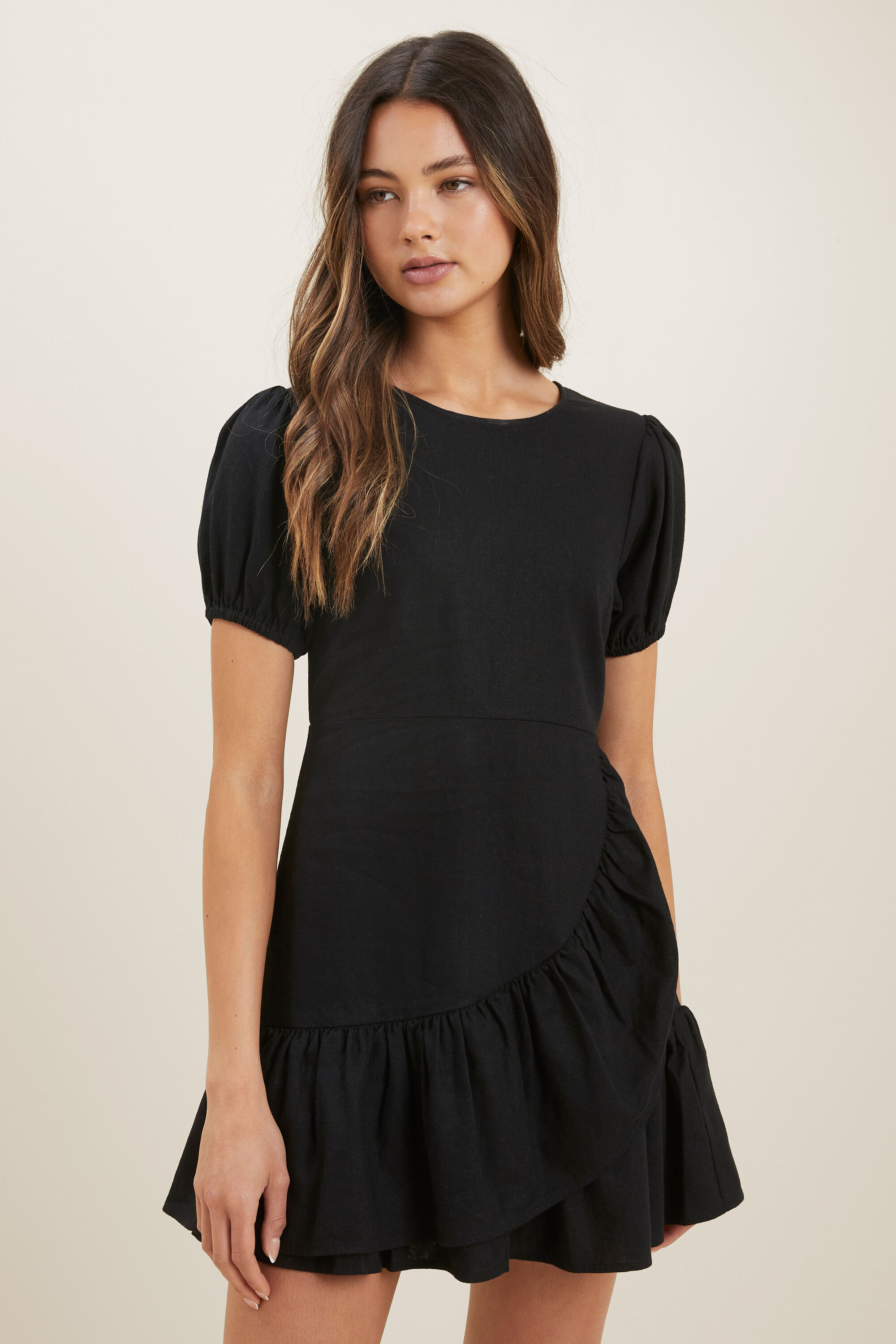Frill Short Sleeve Frill Dress Seed Heritage